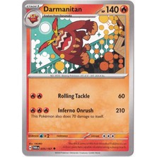 Darmanitan 035/167 - Twilight Masquerade - Pokemon Kartı (Mint)