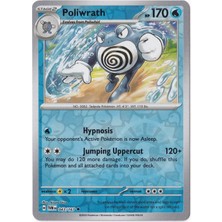 Poliwrath [reverse Holo] 043/167 - Twilight Masquerade - Pokemon Kartı (Mint)