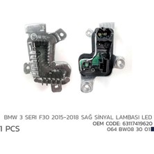 Niken Depomix Bmw 3 F30 2015-2018 Sağ Sinyl LED Modl 63117419620