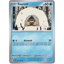 Snorunt 051/167 - Twilight Masquerade - Pokemon Kartı (Mint)