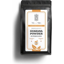 Mel and Mira Organik Guarana Tozu 100G, Guarana Powder, Alman Premium Kalite Ürünü
