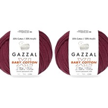 Gazzal  Baby Cotton Xl 3442XL Pamuklu Amigurumi Ipi - 2 Yumak