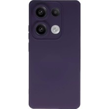 Nacario Newface Redmi Note 13 4g Kılıf Nano Içi Kadife Silikon - Mor