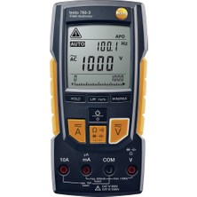 Testo - 760-3 - 0590 7603 - Akım, Voltaj, Direnç ve Diğer Birçok Elektriksel Parametreyi Ölçmek Için Dijital Multimetre