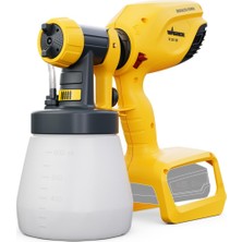 Wagner Akülü Boya Püskürtme Sistemi Ahşap&metal Püskürtme Makinesi W250 18 V (Pil ve Şarj Cihazı Dahil Değildir), Boyalar ve Cilalar Için, Kap 800 ml