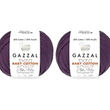 Gazzal  Baby Cotton Xl 3441XL Pamuklu Amigurumi Ipi - 2 Yumak