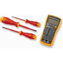 Elektrikçi Multimetresi Fluke 117 + Sls3 + Isls5 + Iphs2, IB117L
