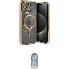 Cepte Apple Uyumlu iPhone 15 Pro Kılıf Nova Işık Özel Seri Ikili Koruma Seti Najmaddin