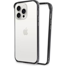 Nacario Iphone 14 Land Bumper Koruma Kapak - Siyah