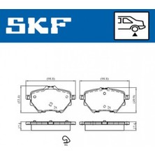 Skf Depomix Arka Fren Balatasi Astra L 21 Combo E 18 Grandland 17 Mokka E 20 C4 18 C4 E 22 Berlingo 18 Partner 18 Rifter 18 508 18 308 Ii-Iii 13 3008 16 408 22 Ds4 Ii 21 268MM / Proace City 21