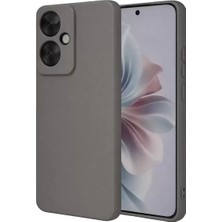 Nacario Newface Reno 11F Kılıf First Silikon - Gri
