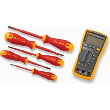 Elektrikçi Multimetresi Fluke 117 + Isls3 + Isls5 + Iphs2 + Iphs1 + Isls8