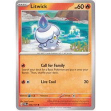 Litwick 036/167 - Twilight Masquerade - Pokemon Kartı (Mint)