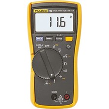 Fluke Dijital Multimetre Compact 116, Diyot Testi ve Sıcaklık Ölçümü ile 2583601