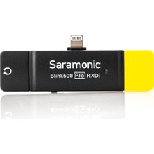 Apple Iphone'lar ve Ipad'ler Için Blink 500 Pro Tx Verici Için Saramonic Blink 500 Pro Rxdi Lightning Çift Kanallı Alıcı