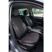 Panda Kılıf Panda Renault Megane 4 2015 - 2025 Arası Uyumlu Araca Özel Keten Oto Koltuk Kılıfı