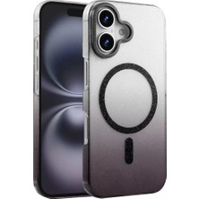 Nacario Newface Iphone 16 Glossy Magsafe Kapak - Siyah