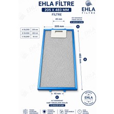 Ehla Filtre Hibsan 20,5 x 48,3 Cm. Aspiratör Filtresi