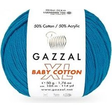Gazzal  Baby Cotton Xl 3428XL Pamuklu Amigurumi Ipi
