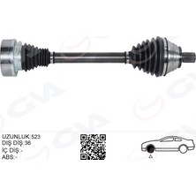 GVA Depomix Aks Ön Sol Golf Plus 1.9tdi 05- Golf V 1.9tdi 03- Golf Vi 2.0tdi 08- Toruran 1.9tdi 03-