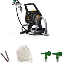 Duvar Boyaları, Lateks Boyalar, Vernikler ve Cilalar Için Wagner Havasız Boya Püskürtme Sistemi Control Pro 250 R, 15 M²-2 Dk, Basınç Regülasyonu, 110 Bar, Hortum 9 M