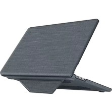 Nacario Newface Macbook 13 2020 Macbook Kumaş Kapak - Gri
