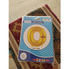 O Harf Balon Gold Renk