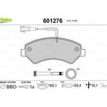 Valeo Depomix Ön Fren Balatasi Boxer-Ducato-Jumper 06 16