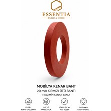  Mobilya Kenar Bandı Koyu Kiremit 20MMX5MT Ütü Bandı