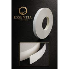 Mobilya Kenar Bant 20 mm x 50 Metre Parlak Beyaz Ütü Bantı Melamin Kenar Bandı