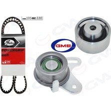 GVA Depomix Triger Kayiş Seti Hyundai Accent Admire Era 1.5l G4EB 01- 1.4l 1.6l G4ED G4EE 01-10 / Getz 1.4l 06-10 / Matrix Elantra 1.6l 01-06 / Kia Rio 1.4l 1.6l 06-10 / Cerato 1.6l 04-07 1 Kayiş 2 Rulm