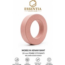  Mobilya Kenar Bandı Soluk Pembe 20MMX10MT Ütü Bandı