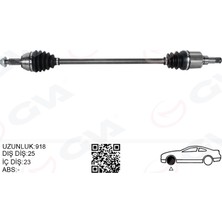 GVA Depomix Ön Aks Komple Sağ Ford Yeni Courier 17 1.5-1.6 Tdci -1.0 Ecoboost