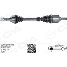 GVA Depomix Komple Aks Sol Nissan Qashqai 1.5l K9K J10 06-13 Manuel Vites