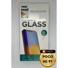 L'edoren Xiaomi Poco Mi 9t Uyumlu Temperli Tam Koruma Şeffaf Cam Ekran Koruyucu