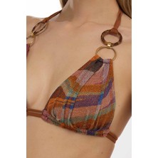Ayyıldız 5629 Turuncu Üçgen Bikini Takımı