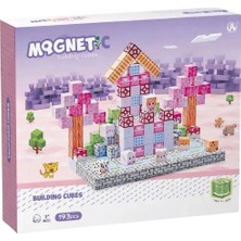 Snow Flake Magnetic Tiles Cubes 193 Parça