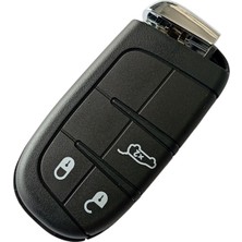 Kasey Chrysler 300 Uyumlu Smart Kumanda Kabı Oto Anahtarlık 3 Tuşlu