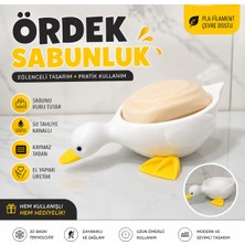 Triforge3D 3D Baskı Ördek Sabunluk – Dekoratif ve Eğlenceli Banyo Aksesuarı