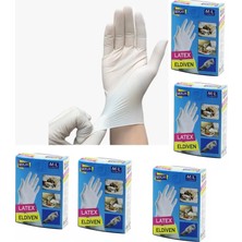 TeknoKapsül Eldiven Latex Eldiven Muayene Eldiveni S/m 30 Adet