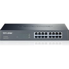 TeknoKapsül Tp-Link TL-SG1016D, 16 Port, Gigabit, Yönetilemez, Metal Kasa, Rackmount Switch