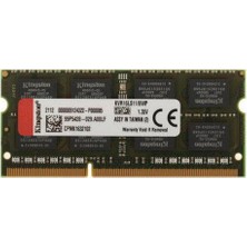 TeknoKapsül 8 GB Ddr3 1600MHZ Kingston CL11 Nb KVR16LS11/8WP
