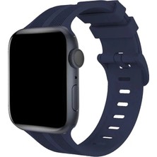 TeknoKapsül Watch 38MM KR408 Çizgili Kordon - Lacivert