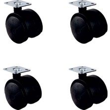Vice Avm Küçük Plastik Tablalı Teker - 40 mm  HKS101 - 4 Adet TG-1395 346667