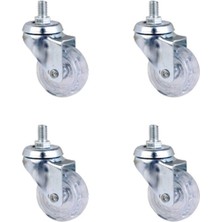Vice Avm Furç Vidalı Bilyalı Teker - 20X50 - Şeffaf HKS188 - 4 Adet TG-1395 346697