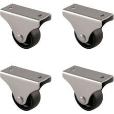 Vice Avm Furç Sabit Teker - 32MM - Siyah HKS228 - 4 Adet TG-1395 346701