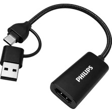 TeknoKapsül SWR1650F/93 Hdmı To Usb-C / USB 2.0 Full Hd Görüntü Yakalama Kartı (Video Capture Card)