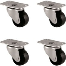 Vice Avm Furç Tablalı Bilyalı Teker - 38MM - Siyah HKS234 - 4 Adet TG-1395 346707