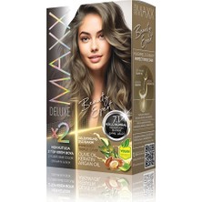 5 Adet Maxx Deluxe Saç Boyası 7.1 Küllü Kumral