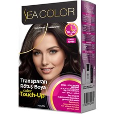 5 Adet Sea Color Transparan Rötuş Boyası Siyah Tonlar